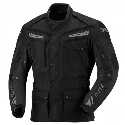 Chaqueta de cordura mujer IXS Evans ST negro