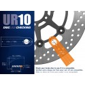Antirrobo disco Urban UR10 con alarma 10 mm. y 120 db.