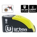 Antirrobo disco Urban UR10 con alarma 10 mm. y 120 db.