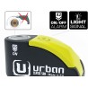 Antirrobo disco Urban UR10 con alarma 10 mm. y 120 db.
