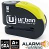 Antirrobo disco Urban UR10 con alarma 10 mm. y 120 db.