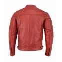 Chaqueta de cuero Bstar BSM-7855 Wino Gastado