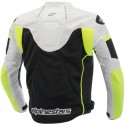 Chaqueta Alpinestars T-GP Plus R Air Black White Yellow Fluo