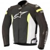 Chaqueta Alpinestars T-Missile Air For Tech-Air Black White Yellow Fluo