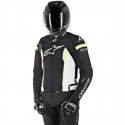 Chaqueta Alpinestars T-Missile Air For Tech-Air Black White Yellow Fluo