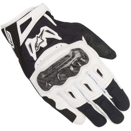 Guantes Alpinestars SMX-2 Air Carbon V2 Black White
