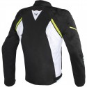 Chaqueta Dainese Avro D2 Tex Black White Yellow Fluo