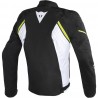 Chaqueta Dainese Avro D2 Tex Black White Yellow Fluo