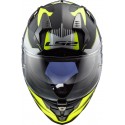 Casco integral LS2 FF327 Challenger Squadron Matt Hi Vis Yellow