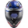 Casco integral LS2 FF327 Challenger Fusion Blue Red