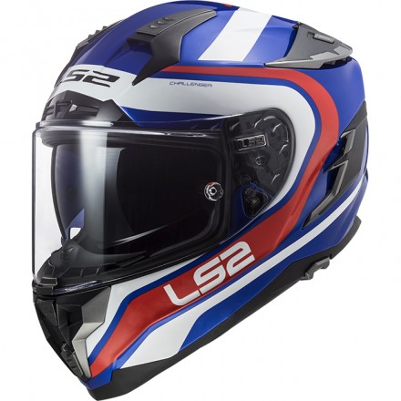Casco integral LS2 FF327 Challenger Fusion Blue Red