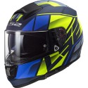 Casco integral LS2 FF397 Vector FT2 Kripton Matt Blue Hi Vis