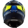 Casco integral LS2 FF397 Vector FT2 Kripton Matt Blue Hi Vis