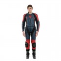 Mono moto 2 piezas Dainese Avro D2 LADY BLACK-IRIS / HAUTE -RED