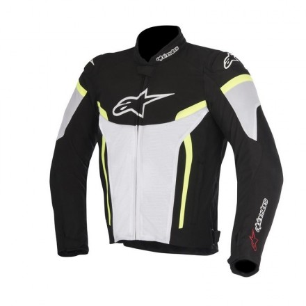 Chaqueta Alpinestars T-GP Plus R V2 Air Black White Yellow Fluo