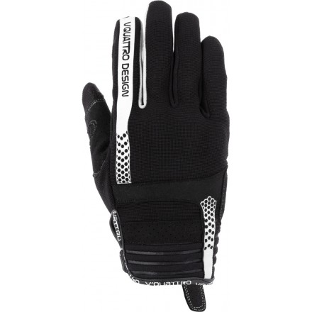 Guantes verano Vquattro Rush 18 Black White