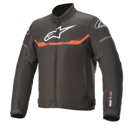 Chaqueta Alpinestars T-SPS Waterproof Black Red Fluo
