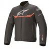 Chaqueta Alpinestars T-SPS Waterproof Black Red Fluo