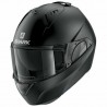 Casco modular Shark Evo-Es Blank Black Mat