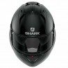 Casco modular Shark Evo-Es Blank Black Mat
