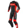 Mono moto 2 piezas Dainese Mistel Matt Black Fluo Red