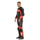 Mono moto 2 piezas Dainese Mistel Matt Black Fluo Red