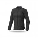 Chaqueta corta racing invierno mujer Seventy Degrees SD-JR67 negra