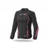 Chaqueta corta racing invierno mujer Seventy Degrees SD-JR67 rosa