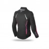 Chaqueta corta racing invierno mujer Seventy Degrees SD-JR67 rosa