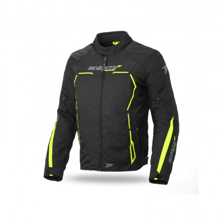 Chaqueta corta racing invierno Seventy Degrees SD-JR65 flúor