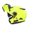 Casco modular Shiro SH-508 color amarillo flúor