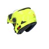 Casco modular Shiro SH-508 color amarillo flúor
