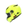 Casco modular Shiro SH-508 color amarillo flúor