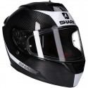 CASCO SHARK SPEED-R CARBON SE CARBON SKIN WHITE / BLACK