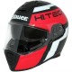 Casco integral Blauer Force One 800 Matt Black Red White
