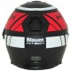 Casco integral Blauer Force One 800 Matt Black Red White