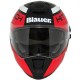 Casco integral Blauer Force One 800 Matt Black Red White