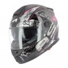 Casco integral Astone GT800 Evo Kiman Negro Rosa