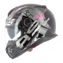 Casco integral Astone GT800 Evo Kaiman Negro Rosa
