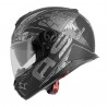 Casco integral Astone GT800 Evo Kaiman Negro Gris