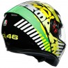 CASCO AGV K-3 SV Pinlock Maxvision Rossi Tribe 46