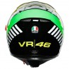 CASCO AGV K-3 SV Pinlock Maxvision Rossi Tribe 46