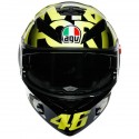 CASCO AGV K-3 SV Pinlock Maxvision Rossi Tribe 46