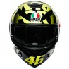 CASCO AGV K-3 SV Pinlock Maxvision Rossi Tribe 46