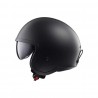 Casco Jet LS2 OF599 Solid Matt Black