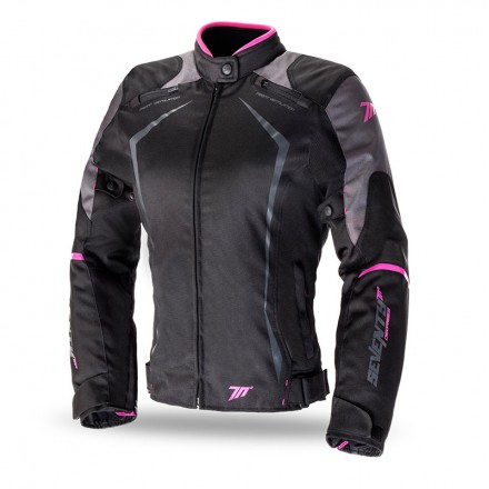 Chaqueta racing invierno mujer Seventy Degrees SD-JR49 rosa