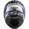 Casco integral LS2 FF327 Challenger Galactic White Yellow Blue