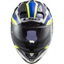 Casco integral LS2 FF327 Challenger Galactic White Yellow Blue