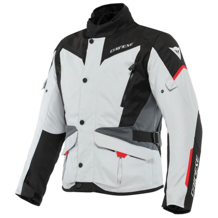Chaqueta Dainese Tempest 3 D-Dry Glacier Grey Black Red