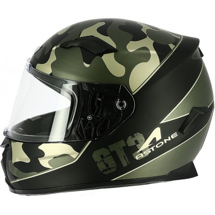 Casco integral Astone GT3G Camo Matt Brown